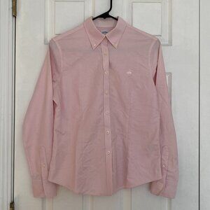 Brooks Brothers Japan Fitted Button Down Shirt Pink Sz 4